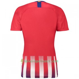 Jalkapallo Pelipaidat Atlético Madrid Naisten Kotipaita 2018-2019 Lyhythihainen